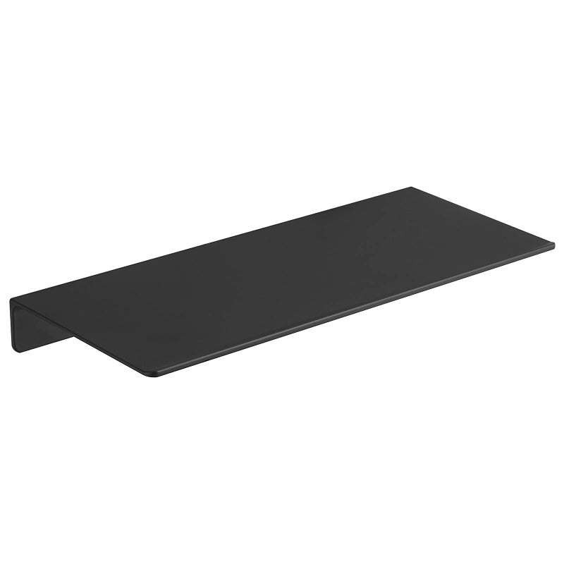 JOOM Metal Wall Shelf Metal Floating Shelf 12"" Black Floating Shelf  Small Shelf for Wall  Display Shelves for Wall Storage (Black  12 in) - Image 1